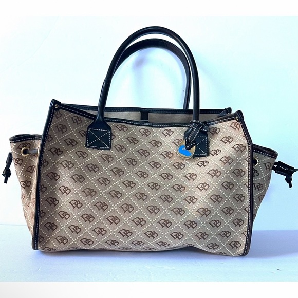 Dooney Elegant Designer Tote Bag - Brown - Picture 1 of 1